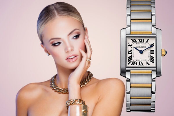 Cartier Tank Française Damenuhr