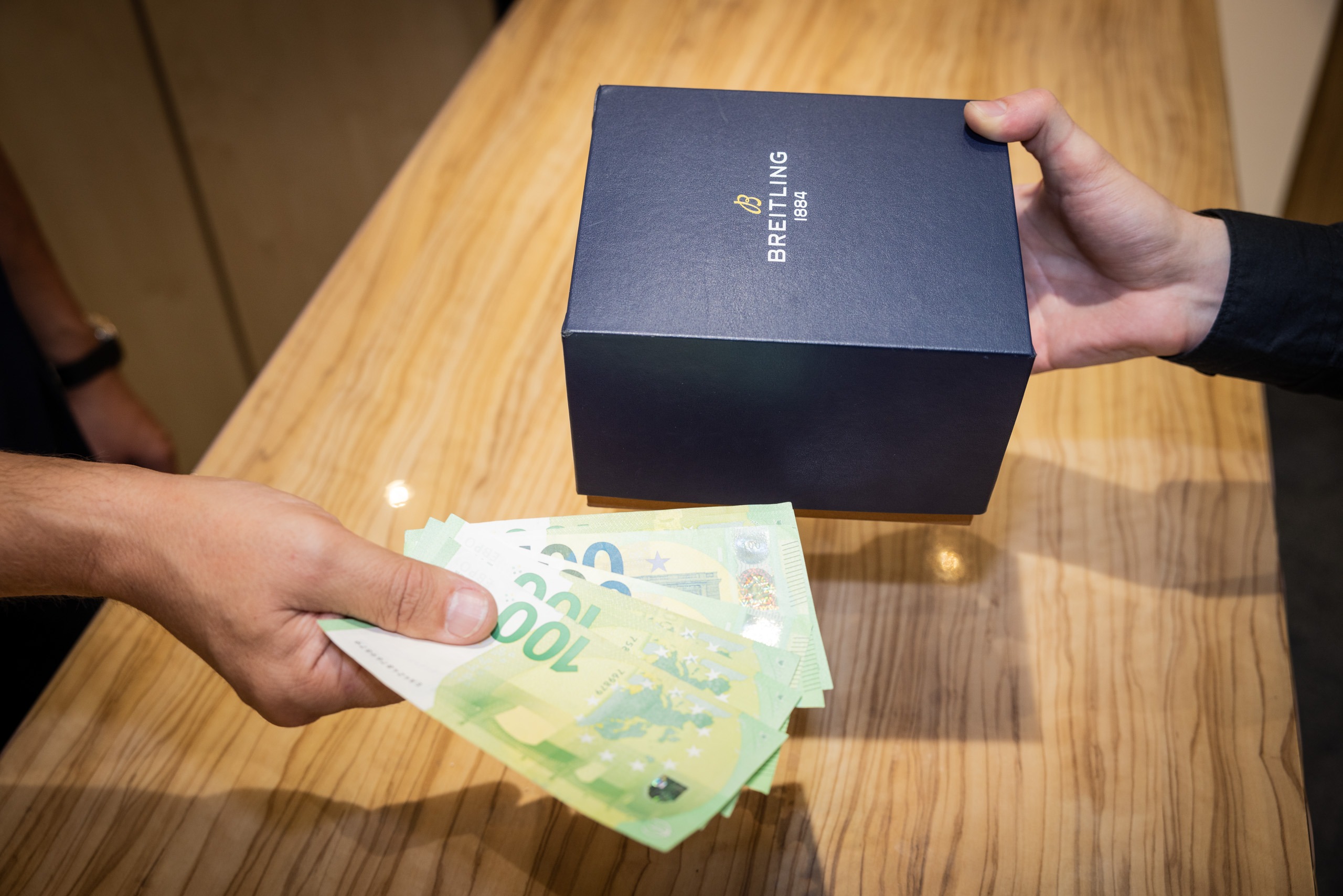 Sofortige Barauszahlung beim Uhrenankauf